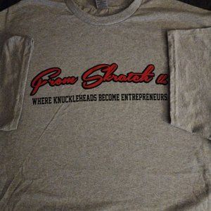 Red On Grey From Skratch LLC Tshirts